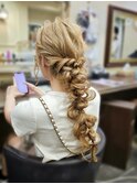 ドレスにも和装にも！無敵編みおろし☆