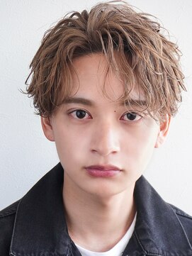 オーシャントーキョー 原宿(OCEAN TOKYO) 波巻きパーマメンズツイストスパイラルパーマツーブロック