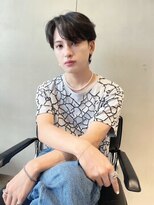 【田中杏実】メンズ/ニュアンスパーマで作るマッシュウルフヘア