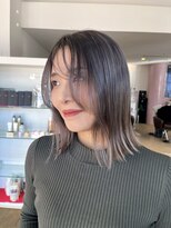 シャンプーボーイ セントラル 博多(SHAMPOO BOY central) ショート/ショートボブ/ハイライト/切りっぱなし/博多