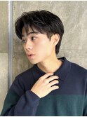 艶センターパートスペインカールダークアッシュ韓国マッシュ２