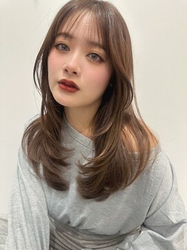 リリット(ReLit) ハイライトレイヤーカットマロンベージュ20代30代40代50代