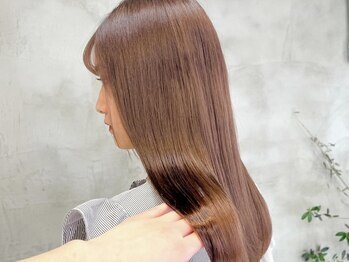 エリマ 横浜西口(elima)の写真/[カット＋Aujuaトリートメント¥8800]14種類、約3000通りの組み合わせのあるAujuaオーダートリートメント◎