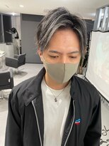 キング 高槻(K!ng)&nbsp;ハイライトカラーミルクティーベージュレイヤーカット