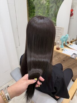 エヌ 北千住(N) 暗めグレージュカラー