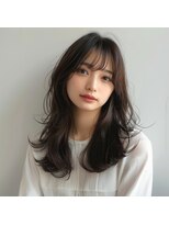シェノン(chainon) フェイスレイヤー×甘めセミロング