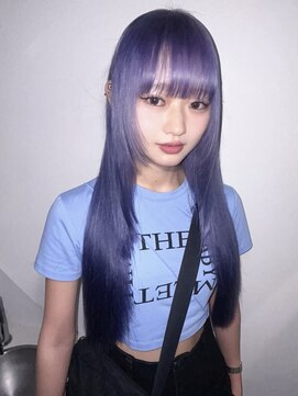 キオク(KIOX) ハイトーン／デザインカラー/レイヤーカット/ハッシュカット