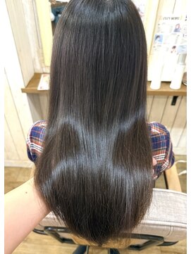 エニー(ENi) 黒髪カタログ/クラゲヘアー/オリーブグレー/辻堂/40代50代