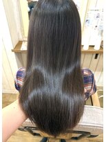 エニー(ENi) 黒髪カタログ/クラゲヘアー/オリーブグレー/辻堂/40代50代