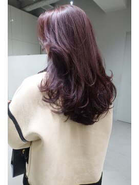 ソル 栄矢場町(SOL) レイヤーカット/レイヤー/バーガンディ