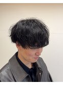 ゆるめシャドウパーマ