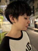 ロッソサンテ(rosso sante)&nbsp;色気のあるウェーブボブ