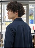 無造作ニュアンスパーマ【能勢電鉄絹延橋駅】