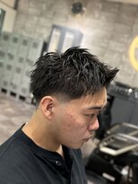 フランクスバーバーリベラルド 横浜(FRANK'S BARBER LIBERALD)&nbsp;MEN’S HAIR/スパイキーショート/テーパーフェード ST