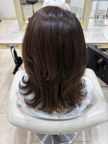 アッシュ 千歳烏山店(Ash)&nbsp;30代40代50代くびれミディアムくびれレイヤー髪質改善白髪ぼかし