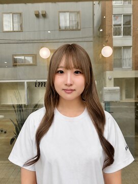 コレル(KORELLE) ブリーチを活かした柔らかミルクティーベージュ♪