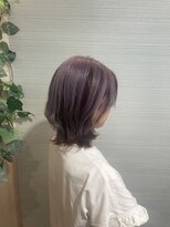 美粧 ほそや お花茶屋本店&nbsp;レイヤー/アンブレラカラー/ペールピンク＆チェリーレッド