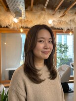 ホロル(horol)&nbsp;毛先が揺れるワンカールミディ