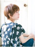 マッシュショートスタイルでオシャレ上級者☆