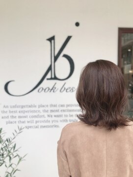 ジェービーヘア 稲毛(jb hair) 『jbhair稲毛』セットが簡単♪くびれセミディ【稲毛】