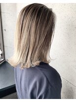 バーチョ(bacio)&nbsp;【bacio】エアタッチ バックコーミングバレイヤージュ  外国人風