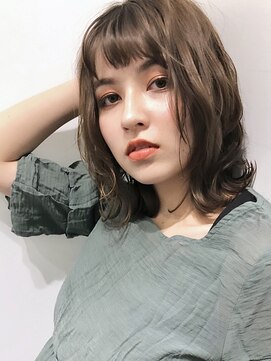 ヘアーサロンデフォーエバールークス(hairsalon de Forever Lux) ふわふわ外ハネハーフウルフ