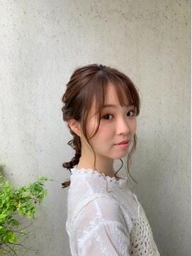 ノアフライ(NOAH FLY) 毛先に遊びを♪編みおろしアレンジ