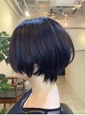 グラデーションショートボブ×ヘアドネーション