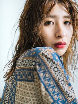 ハルフウェイ(haLfway) ラフパーマミディアム