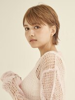 エンタク 新宿三丁目店(enntaku)&nbsp;マロンベージュ/Aラインボブ/かきあげ/インナーカラー[新宿駅]