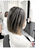 CIERA.切りっぱなしボブ×バレイヤージュ