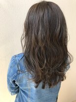 フロート 小阪店(float)&nbsp;アッシュグレー_マロンベージュ Aラインボブ かきあげ