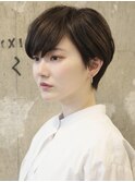 大人ショートレイヤー/イメチェン/30代40代50代