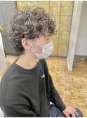 20代30代40代大人カッコイイウルフパーマナチュラルくせ毛風