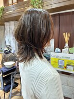 グリー ヘアプロデュース 千葉店(Gree hair produce) イヤリングカラー×ウルフスタイル