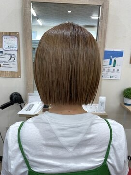 サクラ(SAKURA) 夏！スッキリ切りっぱなしボブ☆