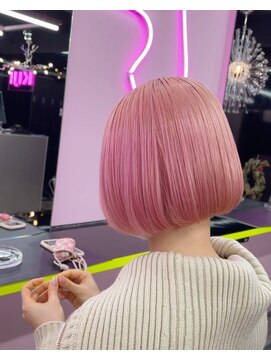 キジ(KIJI) ★ホワイトピンク×ボブ★詳細はブログまで