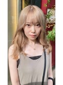 ミルクティーベージュ/ハイトーン/岩崎【錦糸町北口】