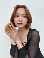 ロンドアンメゾン 原宿(Lond un Maison.)&nbsp;【安岡大介】上品で大人っぽい韓国くびれボブ切りっぱなし