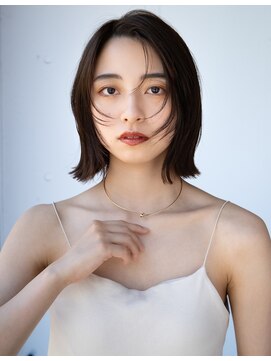 レノラ 本町(LENORA) 20代30代大人かわいいナチュラル暗髪ゆるめパーマヘア