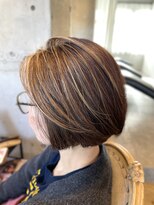 トランク(TRUNK)&nbsp;【BOB×白髪ぼかしハイライト】