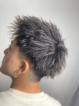 ブルーオーシャン 久留米店(BlueOcean) 20代30代ツーブロックマッシュツイストスパイラルパーマ