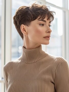 アルトリスト(Altruist Aging×HAIR&SPA) ☆オリーブグレーココアベージュ小顔クラゲヘアー/黒髪/髪質改善