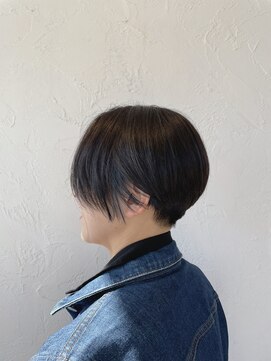 ハレウミヘアー 阿見(ハレウミhair) 阿見町/ショートカット/耳かけボブ/白髪染め/白髪/ヘッドスパ