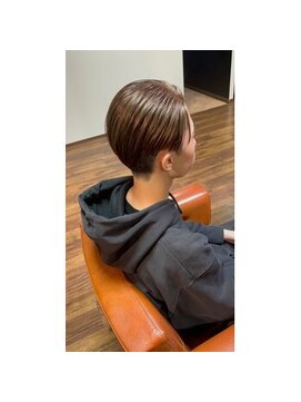 ランソ 成田店(RUNSO) 韓国マッシュ♪メンズミルクティーブラウン♪