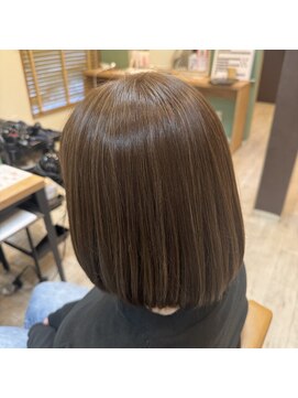 クロエバイラヴィズム 郡山さくら通り店(CLOE by LUVISM) ボブ・ハイライト・ベージュ