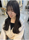 【韓国くびれヘア/ロングヘア/レイヤーカット】