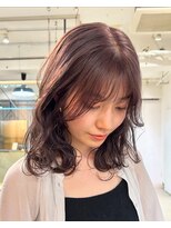 乾かすだけでキマる髪/馴染むハイトーンラベンダー