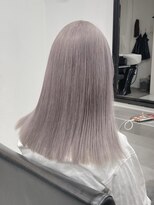 ミーム 原宿 表参道(meme)&nbsp;!ダブルカラーハイトーンミルクティーベージュグレージュ#原宿