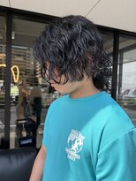 髪屋 紬&nbsp;メンズ/メンズカット/メンズパーマ/波巻きスパイラル